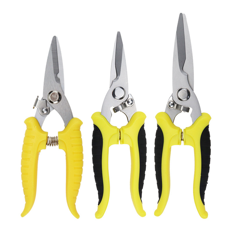 Iron sheet scissors, industrial multi-functional scissors, keel integrated ceiling aluminum panel special scissors, wire electrician scissors. Super cost-effective Item Picture