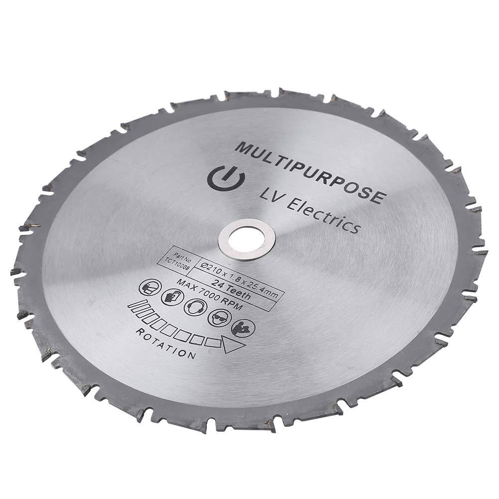 TCT circular saw blade 210mm x 25.4mm x 24T multi-functional circular saw blade 210*25.4 industrial grade Application Scenario