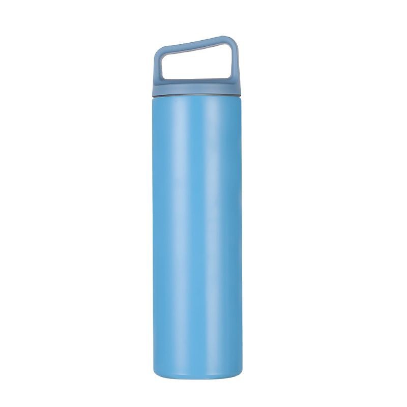 Cross-border 304 stainless steel handle insulated cup, water cup, portable outdoor water bottle, high appearance level, car sports straight cup Item Picture