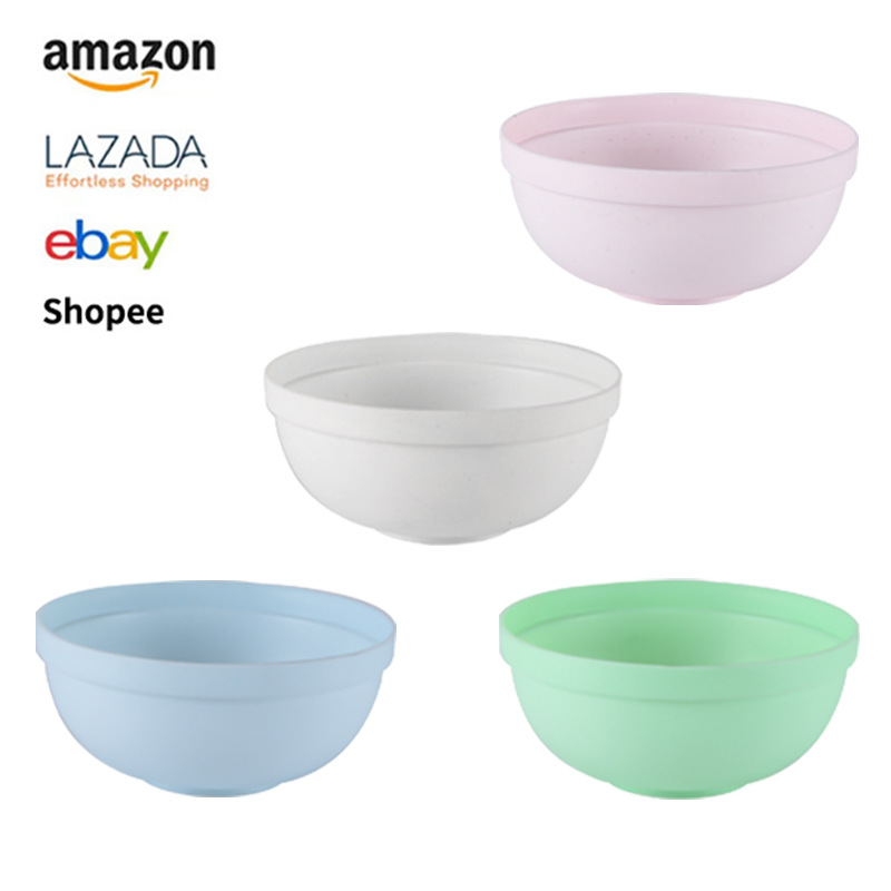 pp Japanese eco-friendly dinner bowl set, plastic household anti-drop rice bowl, children's and baby noodle bowl, children's bowl, Nordic tableware full figure