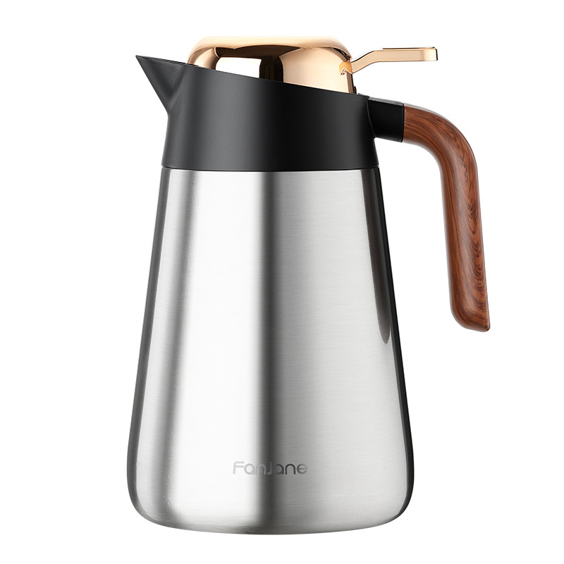 Large-capacity simple and complex stewed tea pot, household insulated water bottle, stainless steel health-preserving stewed tea, aged white tea, Pu 'er tea, thermos flask Application Scenario