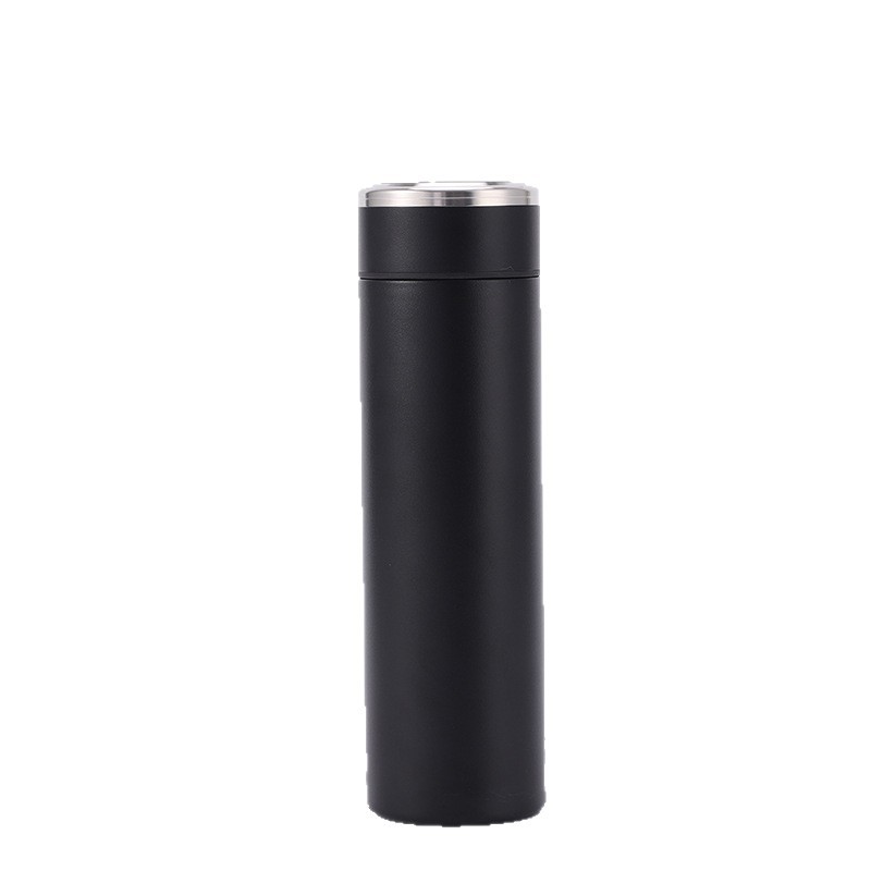 Customized straight cup 500ml vacuum large capacity 316 gift tea cup, business men's office tea water separator cup Item Picture