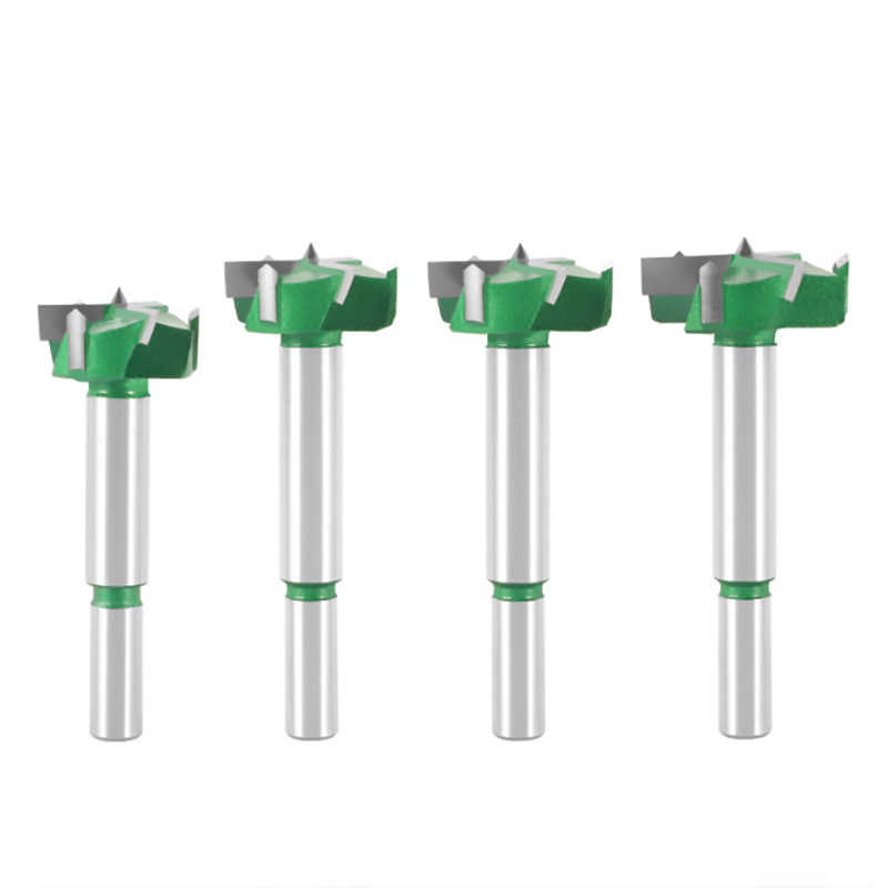 Reken three-blade flat-wing wood drill, woodworking hole opener, woodworking milling cutter, machine tool, wood board reamer, drill bit for hole drilling Item Picture