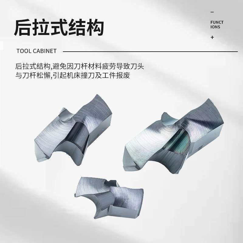 The manufacturer can customize replaceable module drill bits, deep hole drill bit parts, hard alloy module drill bit cores as required Application Scenario