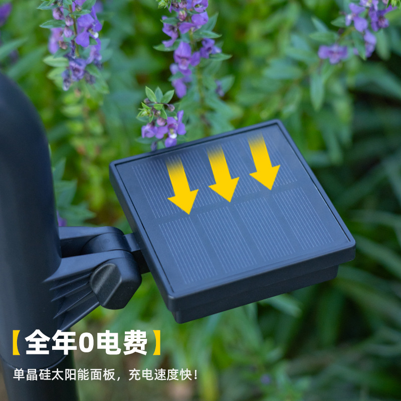 New solar lawn lights, outdoor courtyard decoration solar ground lights, road lighting solar spotlights details Picture