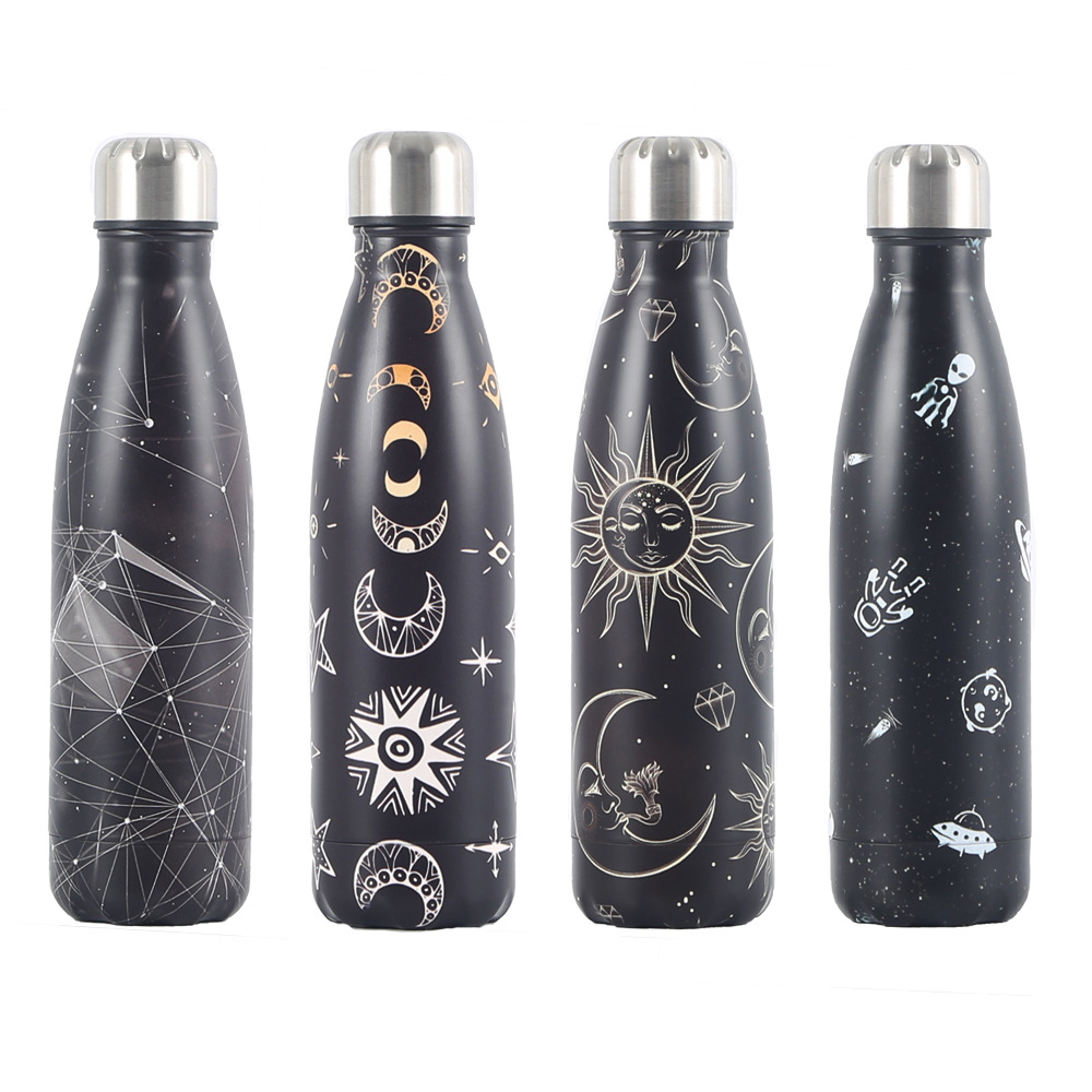 304 stainless steel sports water bottle, cross-border gift cup, wood grain cola bottle, insulated cup. Customization is supported and consignment is available Application Scenario
