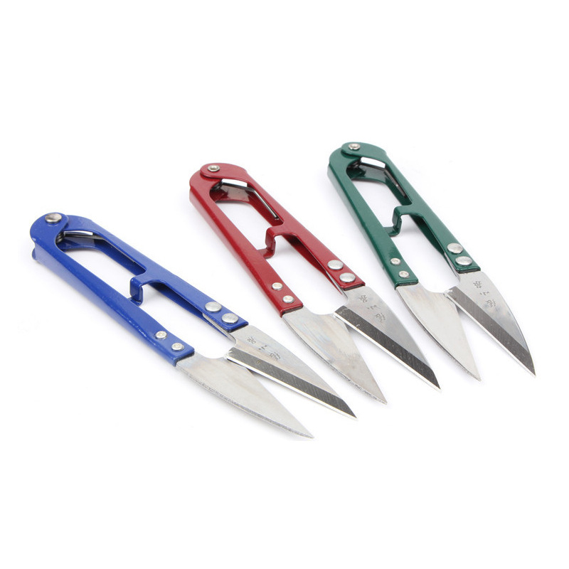 J4157 Zhang Xiaquan Large Spring Yarn Scissors (High carbon) Small Scissors Cross-stitch Scissors Thread End Scissors Industrial Scissors details Picture