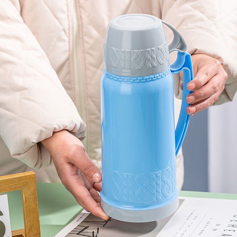 Winter large-capacity insulated kettle, portable hot water kettle, student dormitory hot water bottle, glass medicine soaking kettle, super large capacity details Picture