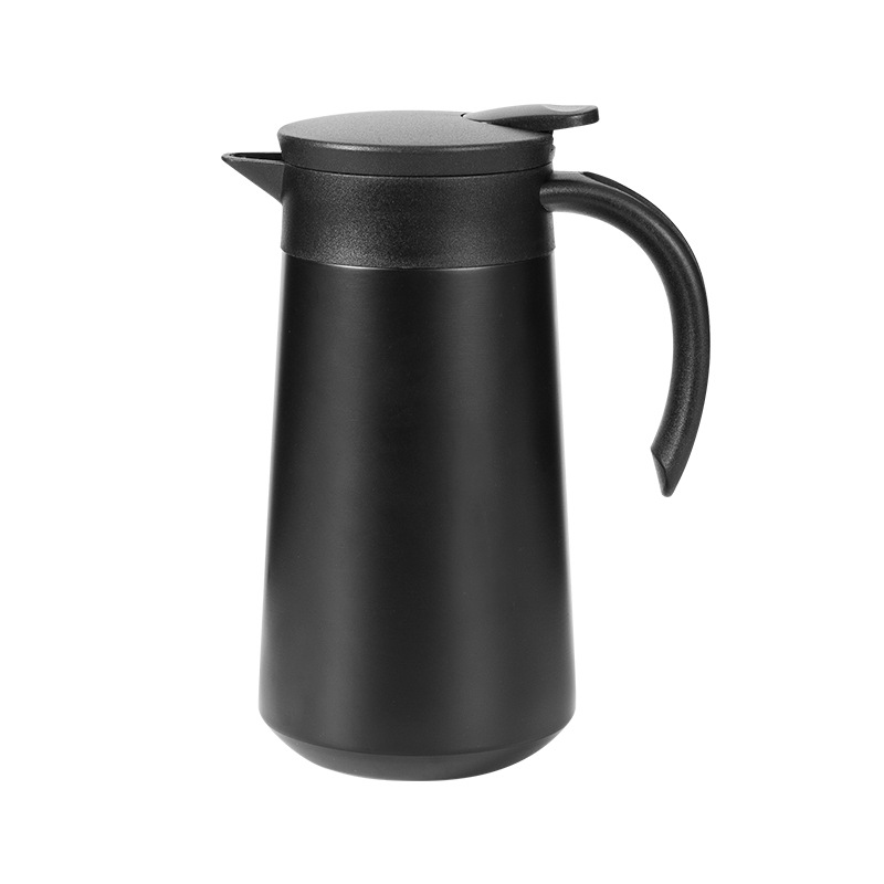 800ML large-capacity insulated kettle, household solid-color 304 stainless steel boiling water kettle, portable warm water kettle for student dormitories Item Picture