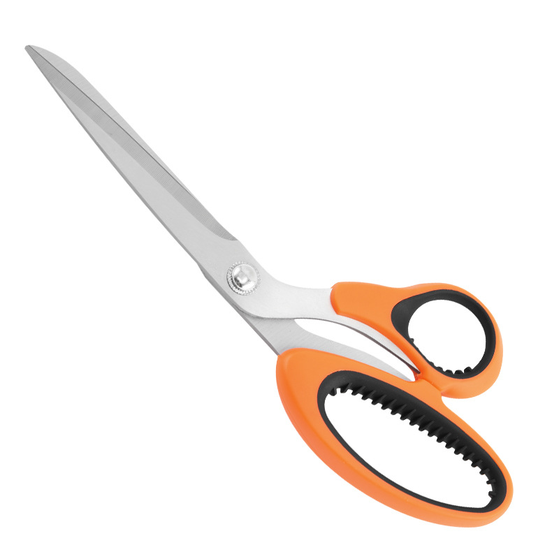 Factory wholesale stainless steel tailor scissors, hand clothing scissors, household scissors, sewing and cutting clothes scissors, tool scissors undefined