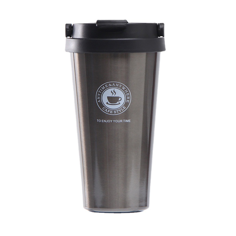Customized manufacturer American stainless steel handle coffee cups, portable car cups, business gifts, insulated cups Item Picture