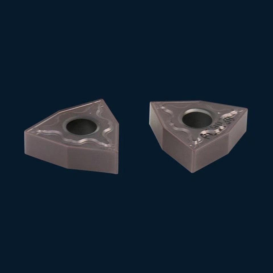 Peach-shaped turning blade WNMG080404-HA WNMG080408-HA PC9030, specifically designed for stainless steel Specification drawing