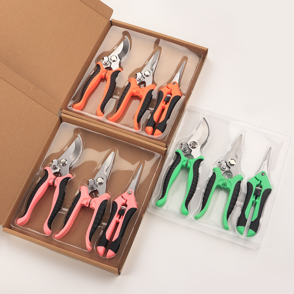 Gardening scissors, manual flower branch scissors, floral art scissors, pruning and trimming scissors, fruit branch scissors, garden flower cultivation and potted plant tools details Picture