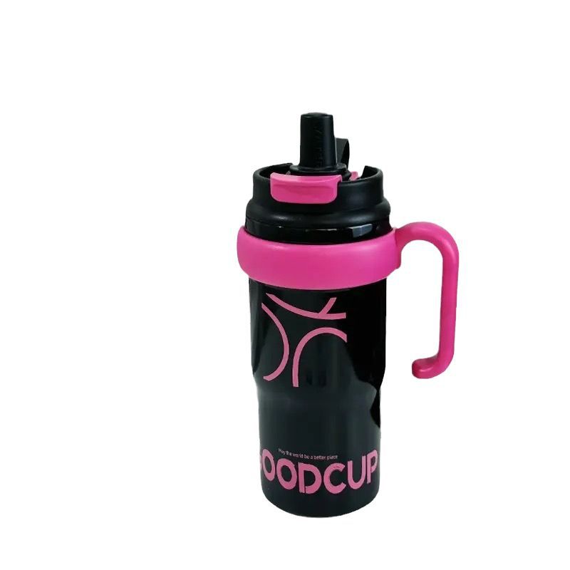 The popular 316 stainless steel insulated cup with a high appearance level, the giant straw cup and the large-capacity portable ice cup Item Picture