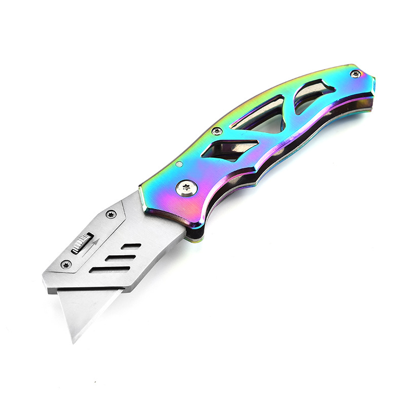 Wholesale stainless steel utility knives, paper knives, wallpaper knives, unboxing knives and household portable tools from the manufacturer Item Picture