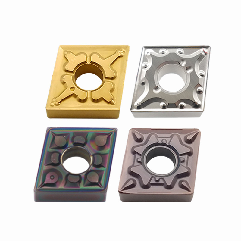 Metal ceramic special high-gloss tool head CNMG120404 diamond-shaped outer circle CNC insert 120408 turning tool head Item Picture