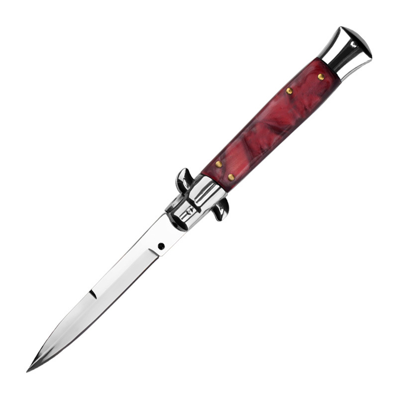 Cross-border AKC outdoor folding knife, wilderness survival knife, high-hardness and sharp small folding knife in stock Item Picture