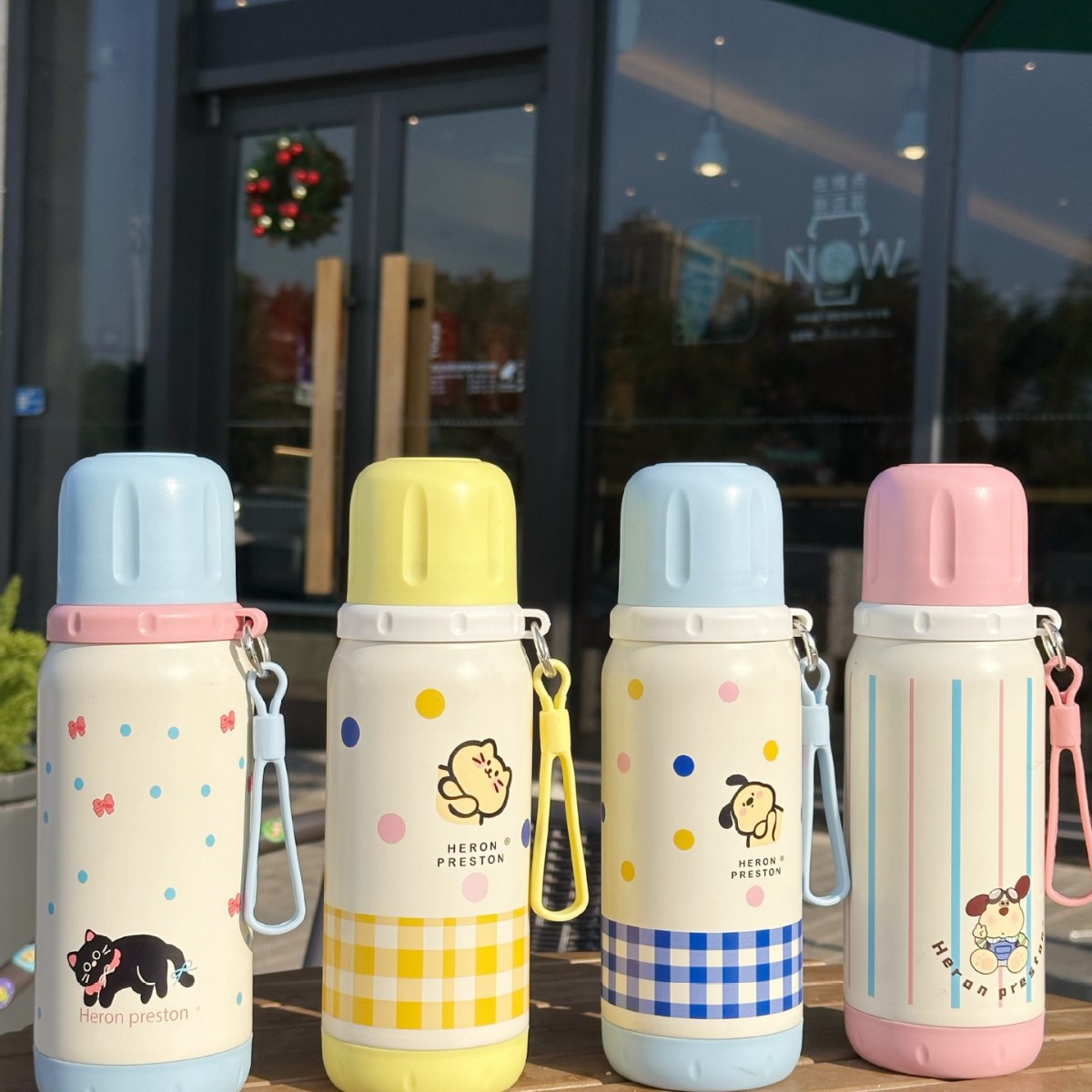 Wholesale of new 316 stainless steel insulated cups with high appearance standards for girls, portable anti-drop double-drinking cups and large-capacity children's cups Application Scenario