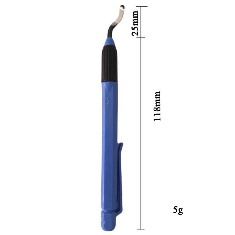 E02000 pen-type hand deburring and trimming knife, plastic and metal scraper trimming tool, chamfering and trimming tool Application Scenario