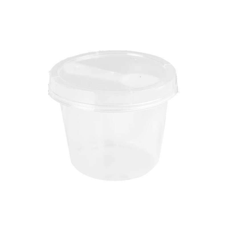 Disposable pudding cup with lid, jelly dessert packaging box, popular double-layer milk special cup, mousse yogurt cup Item Picture