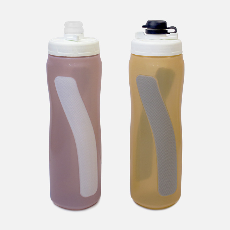 Cycling water bottle, large-capacity sports water cup, outdoor cold water single-layer bicycle water cup, road bike fitness extruded new details Picture