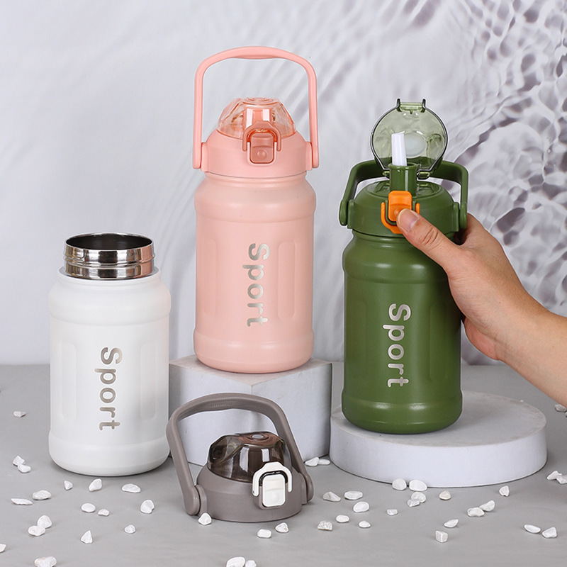 Wholesale of 316 stainless steel insulated cups for male and female students, couples, sports water bottles, double-layer portable outdoor water bottles Specification drawing
