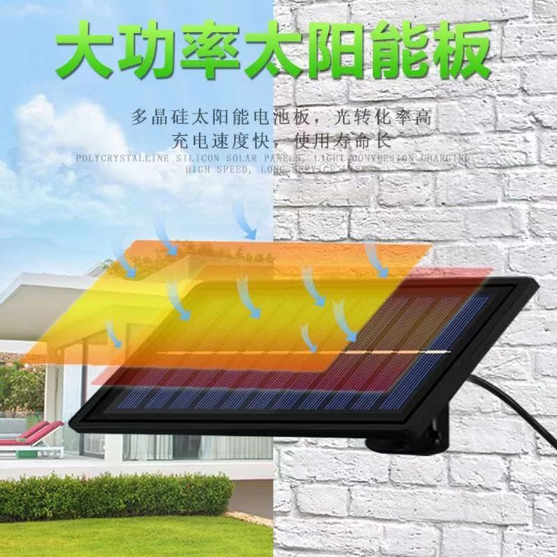 Cross-border new 244LED solar chandelier, human body sensor remote control chandelier, tent valley lamp, waterproof courtyard camping lamp Application Scenario