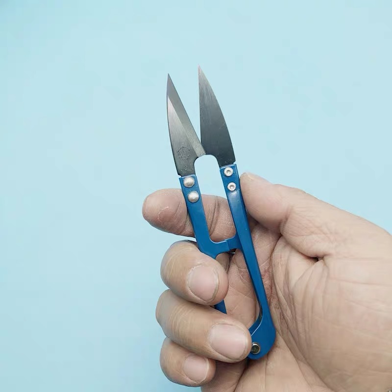 Wholesale of Daji Large yarn shears, DJ-126 cross-stitch shears/fishing line shears/Super Large Thread End shears for embroidery details Picture