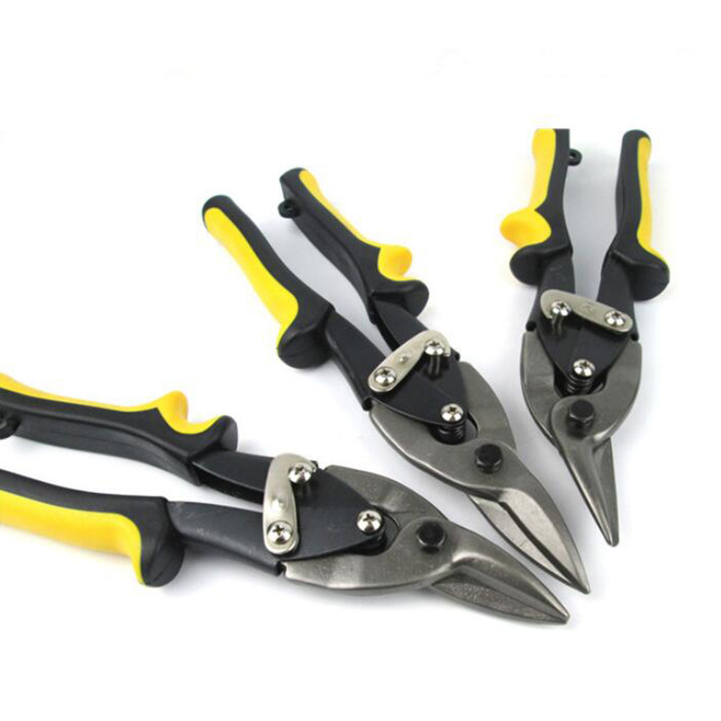 We supply iron sheet shears, including straight shears with left and right curved edges and sawtooth edges, aviation shears, and 10-inch copper shears Specification drawing