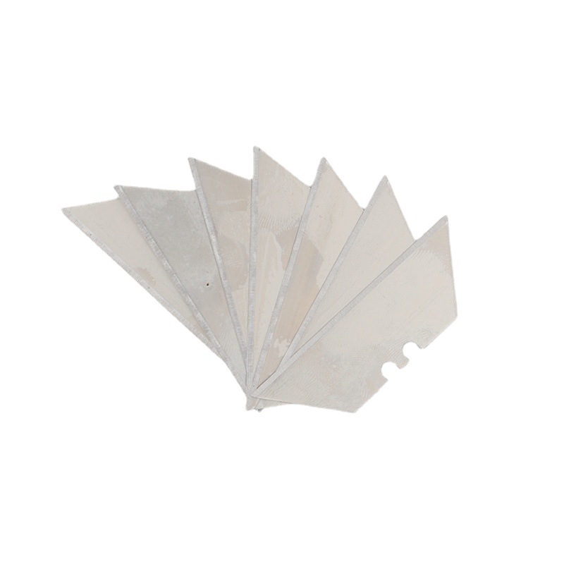 Factory wholesale thickened heavy-duty folding knives, aluminum alloy carpet cutting knives, trapezoidal blades, undertaking foreign trade folding knives Item Picture