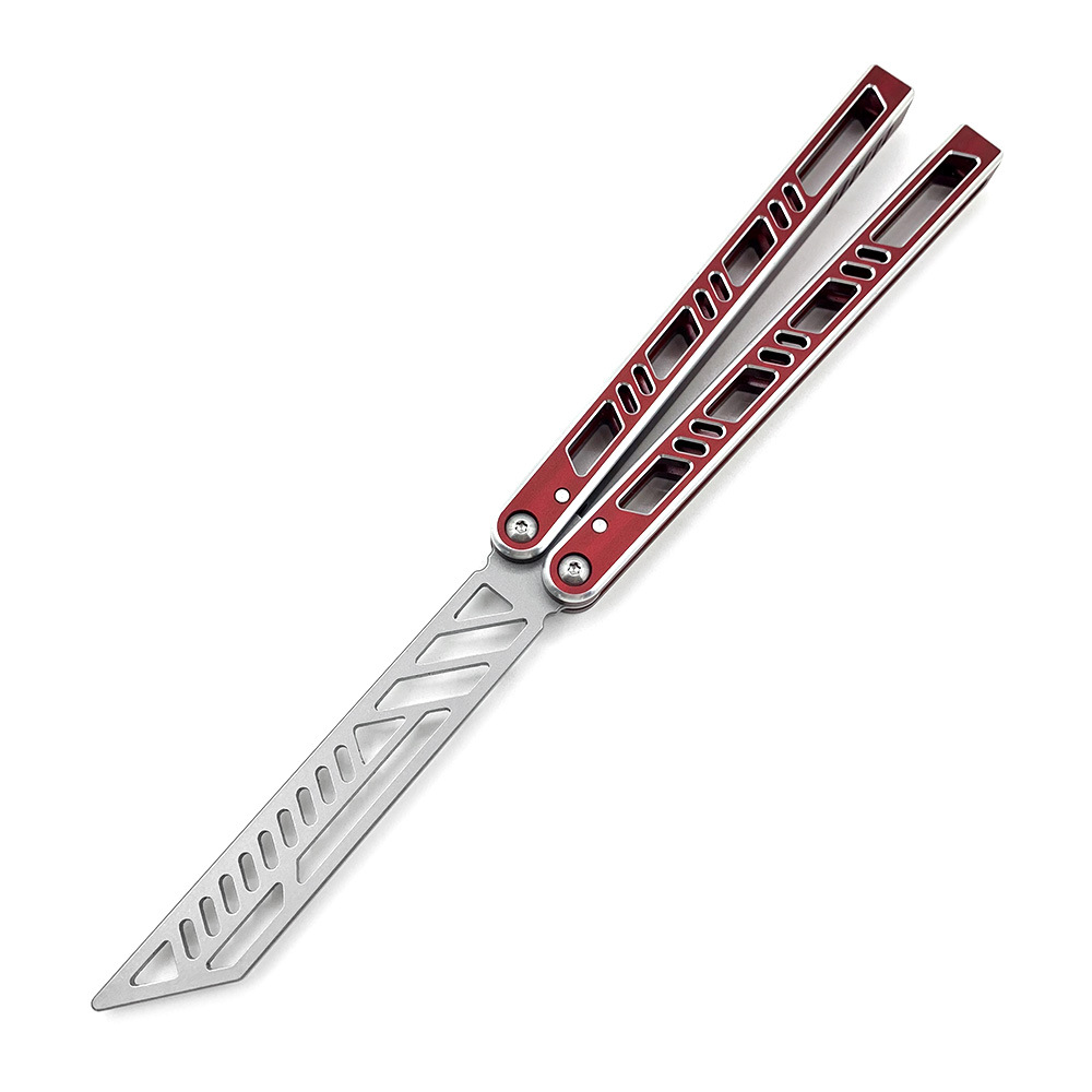 SF Megalodong Butterfly Knife two-color uncut practice Freestyle training balisong undefined