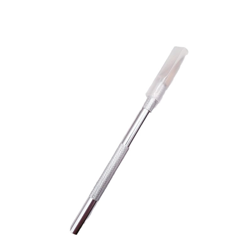 Aluminum alloy engraving knife, metal DIY engraving knife set, hand journal paper-cutting knife, film application art knife, handcrafted model hook knife Specification drawing