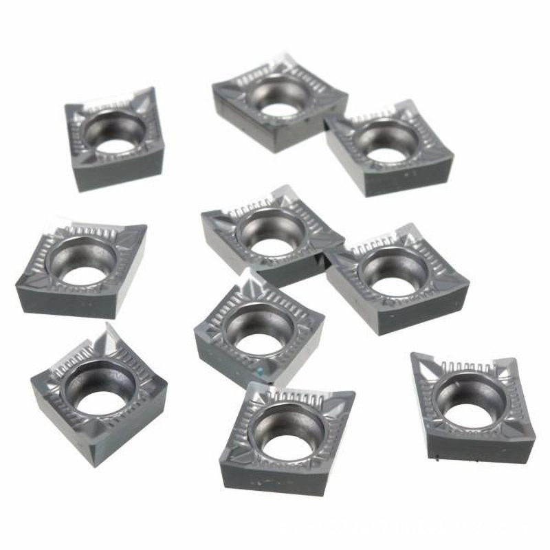 High-quality aluminum inserts, CNC turning tools, wholesale in stock, hard alloy rhombic inner hole CCGT060204 Application Scenario