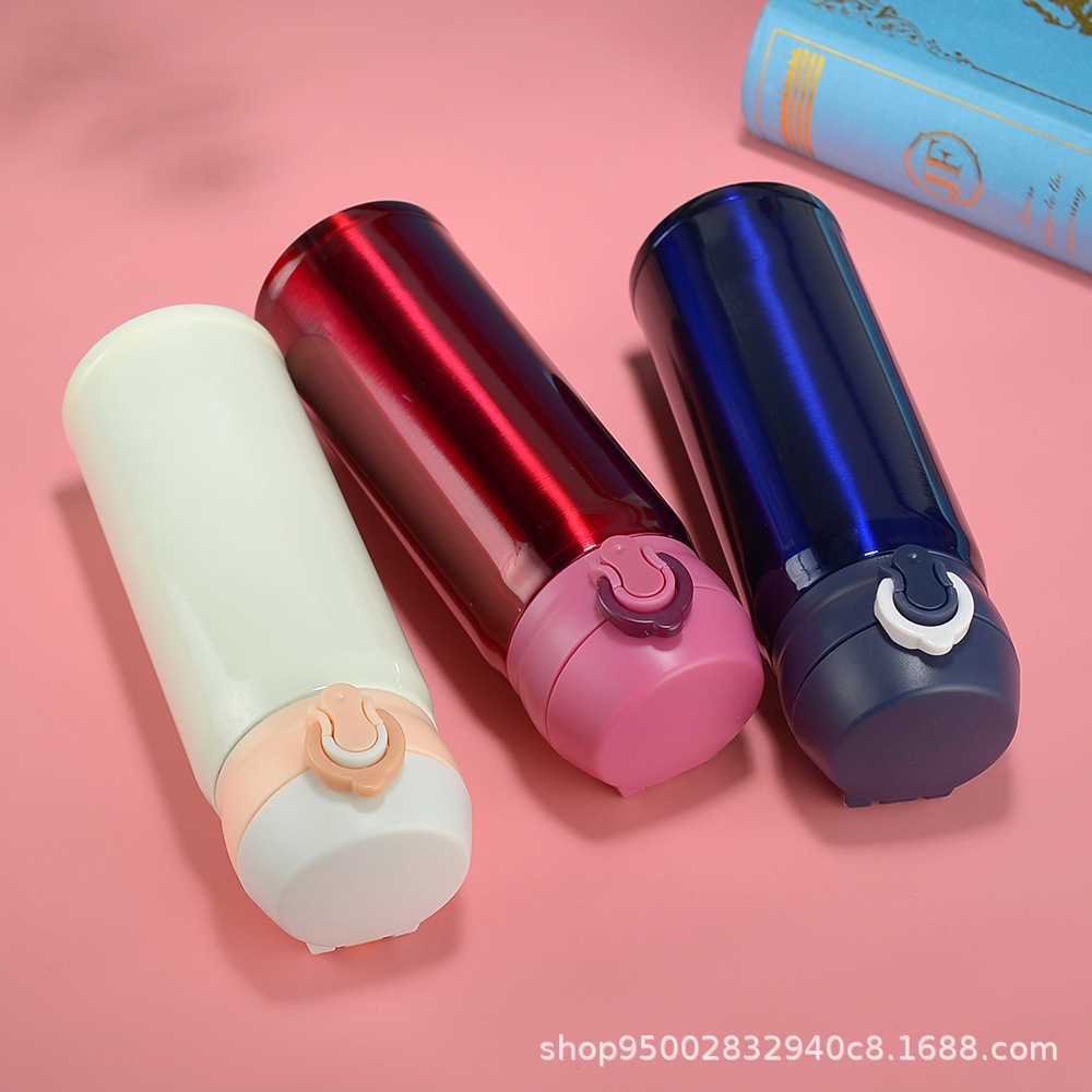 High-end stainless steel insulated cups, logo advertising cups, printed words, promotional activities, classic gifts, bouncing cups, water cups details Picture