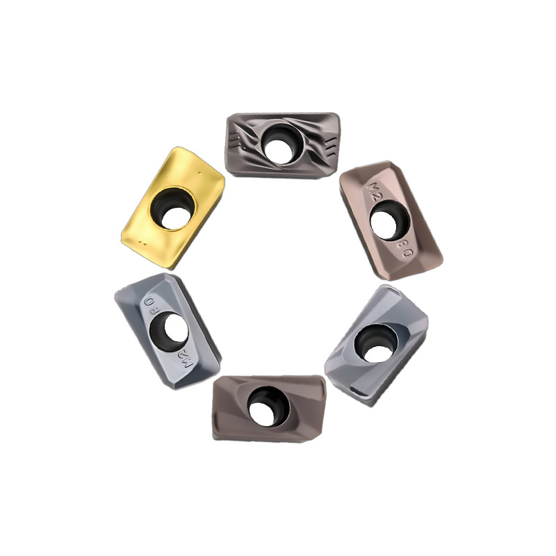 Boat-shaped CNC machine tool clamping milling inserts APMT1135M2H2DL carbide tungsten steel CNC milling inserts Item Picture