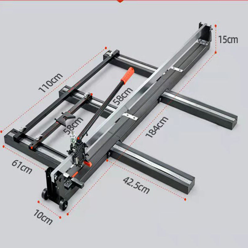 Shuaibiao manual tile cutting machine, floor tile push knife cutting machine, laser infrared 1.6-meter and 1.8-meter cutting knife undefined