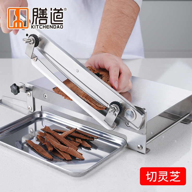 Guillotine knife for household bone cutting, commercial chicken and duck rib cutting, medicinal herb slicing machine, bone cutting machine Item Picture