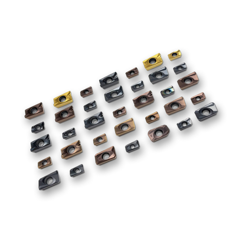 Boat-shaped CNC machine tool clamping milling inserts APMT1135M2H2DL carbide tungsten steel CNC milling inserts details Picture
