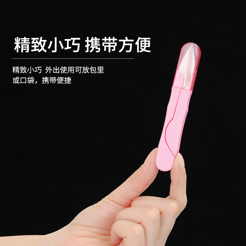 New household DIY stainless steel wire shears, fishing line shears, safety belt cover, cap and trimming small shears Application Scenario