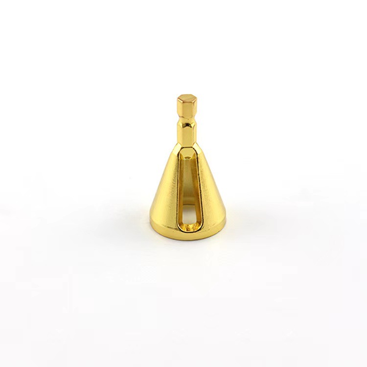 Cross-border new type deburring external chamfering tool, triangular handle, hexagonal handle, chuck, electric drill, chamfering tool, corner grinding and trimming tool Application Scenario