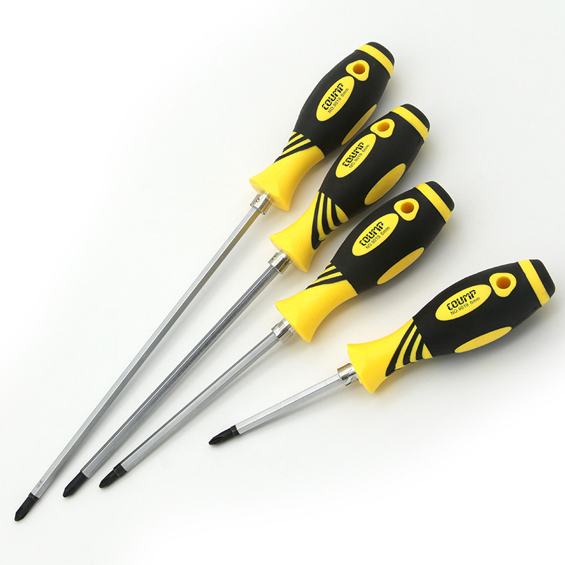 Dual-purpose screwdriver, cross and straight dual-purpose, environmentally friendly material screwdriver, extended dual-purpose Item Picture