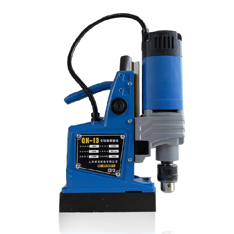 Hengsheng industrial-grade high-power magnetic drill, magnetic base drill, portable forward and reverse suction iron drill, tapping core drilling, 35 Item Picture