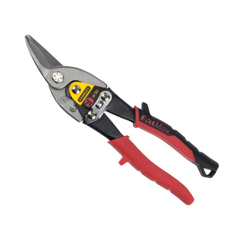 Stanley right elbow aviation Scissors 10-inch iron sheet wire mesh tool scissors stainless steel plate galvanized iron 14-562-22 details Picture
