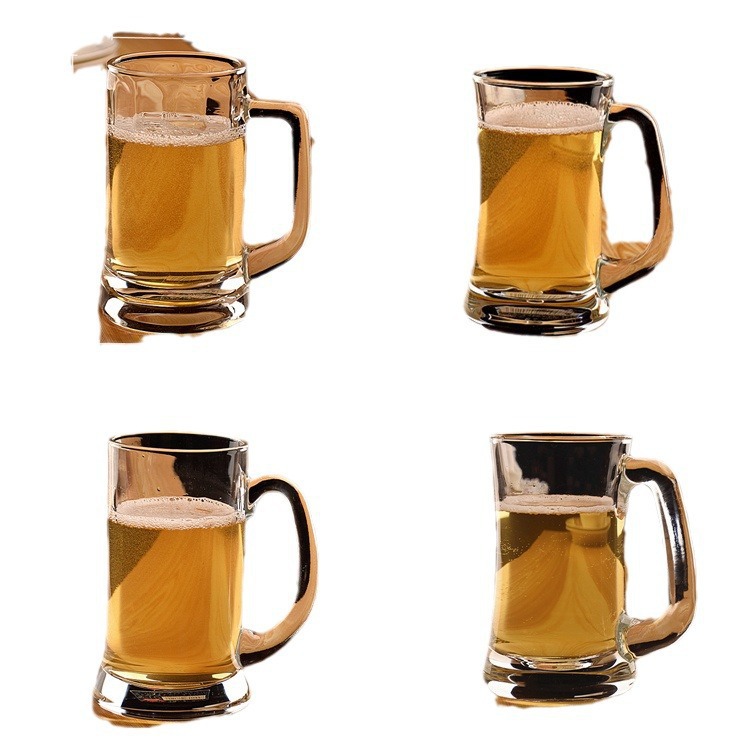 Glass beer mugs, handle cups, water cups, tea cups, skull beer mugs, handle beer mugs, foreign wine glasses, whisky Item Picture