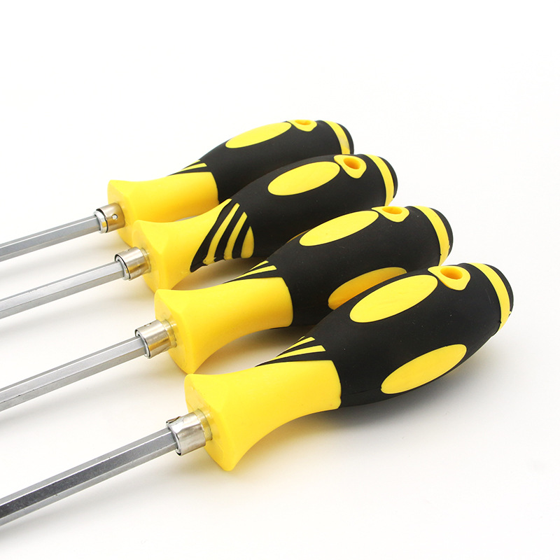 Dual-purpose screwdriver, cross and straight dual-purpose, environmentally friendly material screwdriver, extended dual-purpose Specification drawing