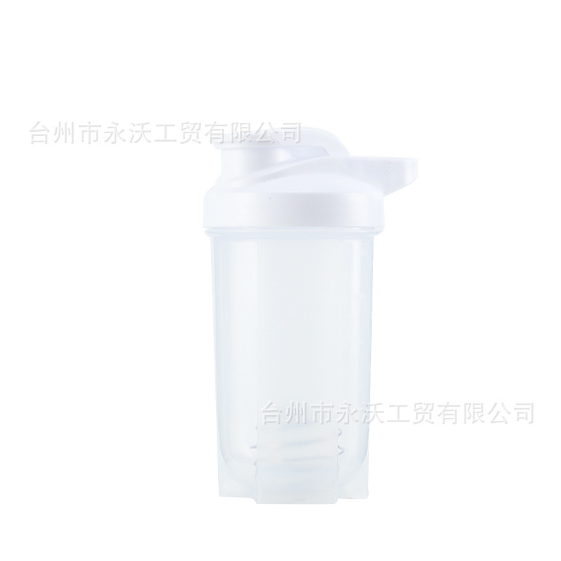 Shaker cup, fitness water cup, protein shaker powder cup, graduated milkshake mixing cup, portable sports cup for both men and women Item Picture