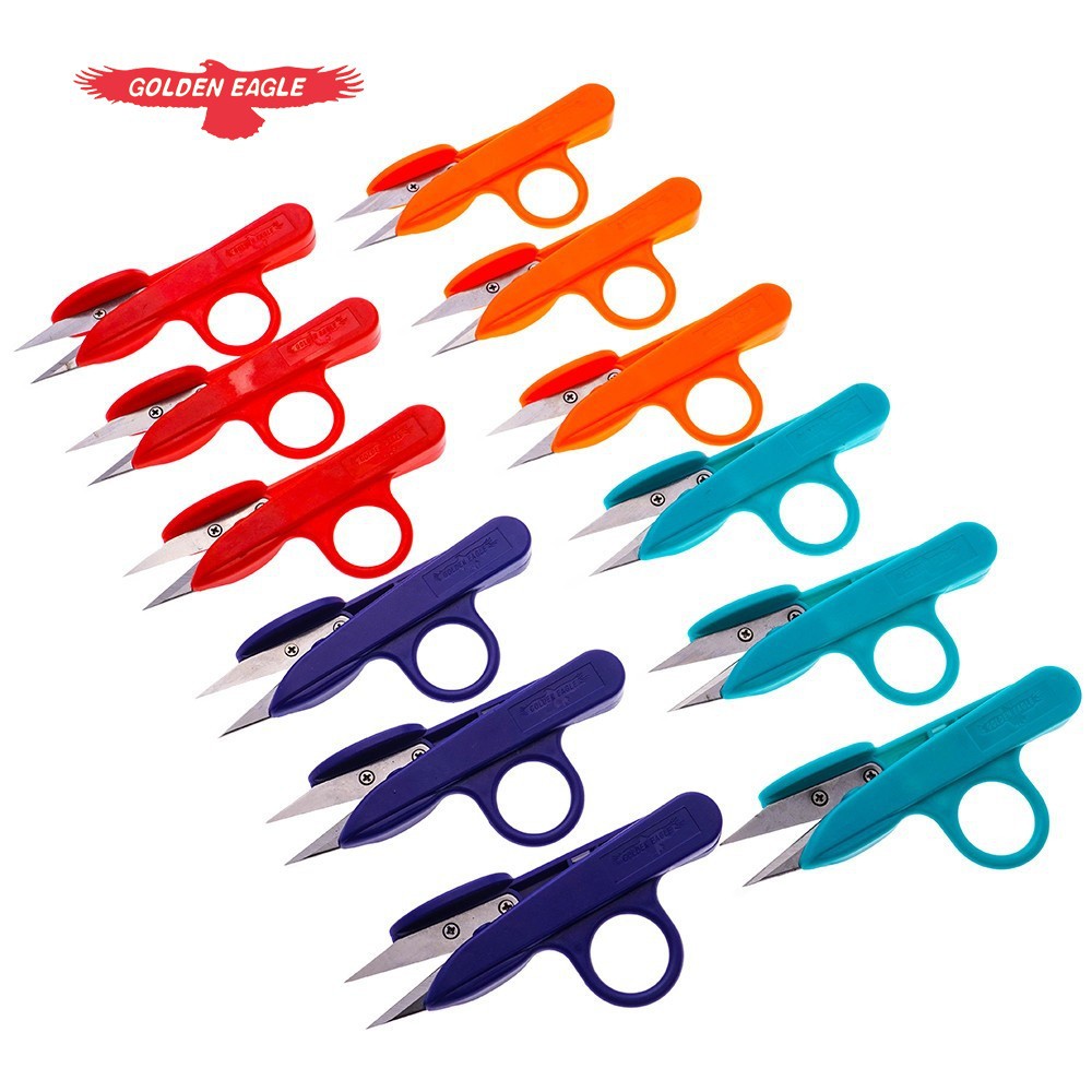 Fuchao Eagle yarn shears, high carbon steel spring stainless steel yarn shears, U-shaped shears, industrial tailor thread shears, thread end shears undefined