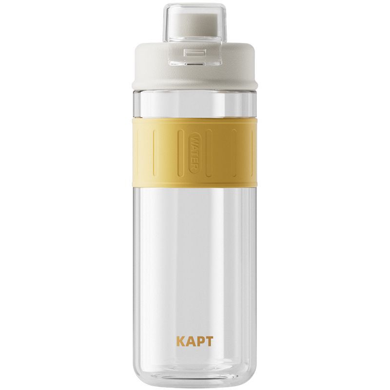 Gabi Rabbit large-capacity sports water cup, portable for men's fitness, female student summer plastic high-temperature resistant and anti-drop water bottle Item Picture