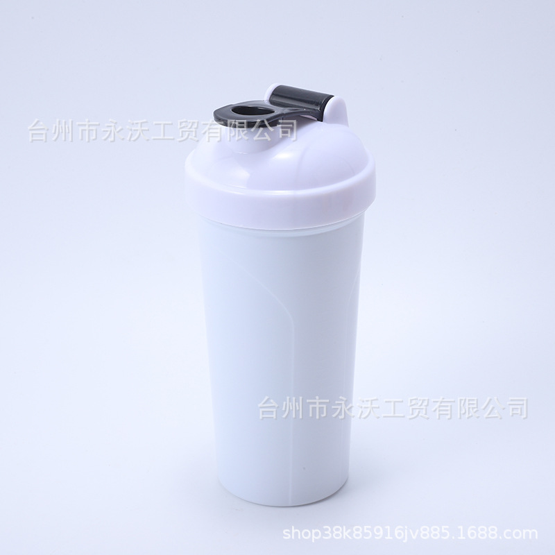 Factory direct supply 700ML protein powder milkshake cup, fitness and sports gift cup, graduated mixing cup with printed LOGO Item Picture