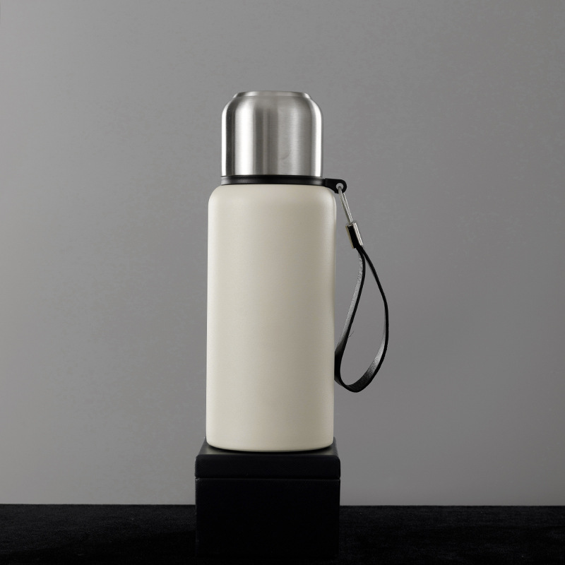 Customized inner 316 and outer 304 stainless steel insulated cups, men's and women's tea-water separation cups, large-capacity all-steel water cups, car cups Specification drawing